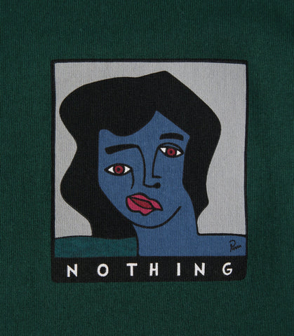 Nothing  Please Tee Pine Green