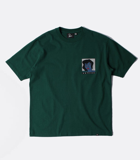 Nothing  Please Tee Pine Green