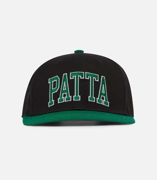 Patta Arc Logo Snapback Cap Black