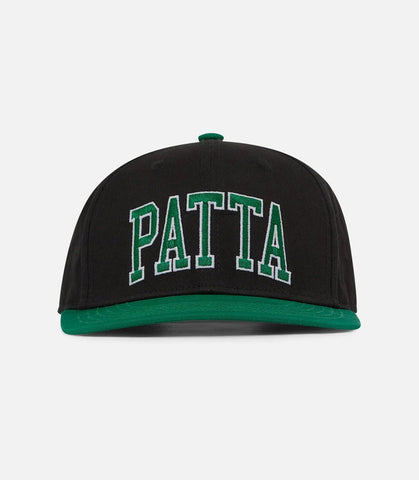 Patta Arc Logo Snapback Cap Black