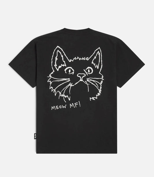 Patta Meow Tshirt Black