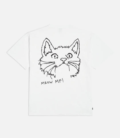Patta Meow Tshirt White