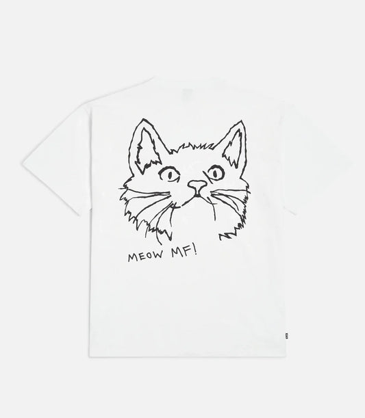 Patta Meow Tshirt White