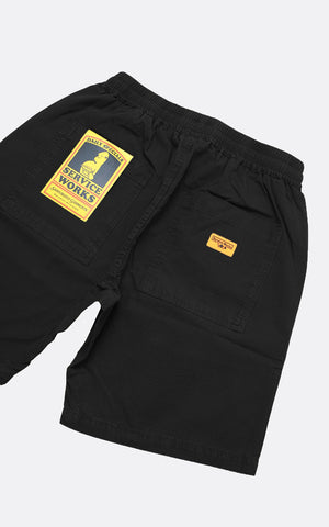 RIPSTOP CHEF SHORTS BLACK