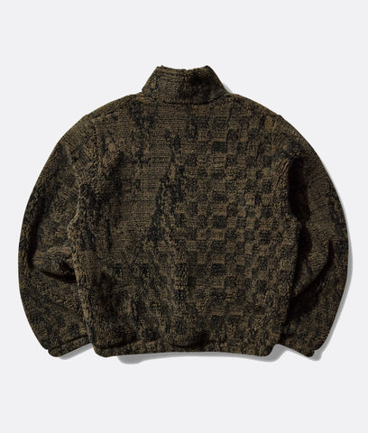 Ewe Furry Jacket Olive