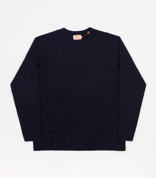 HALEIWA LONG SLEEVE TEE NAVY
