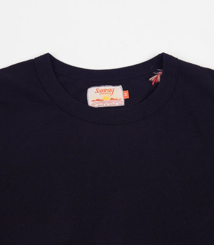 HALEIWA LONG SLEEVE TEE NAVY