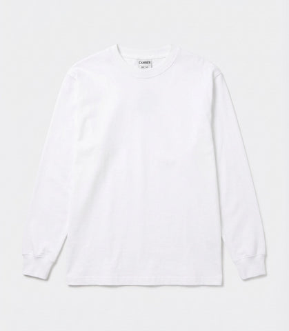 Long sleeve t-shirt 8OZ MAX-WEIGHT, White
