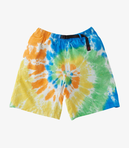 TIE DYE G-SHORTS ORANGE SPIRAL